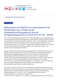 Zum Gesetzesentwurf der Bundesregierung zur Änderung des Asylbewerberleistungsgesetzes und des Sozialgerichtsgesetzes vom 22.09.2014, BT-Drs. 18/2592