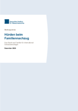 Stellungnahme des Deutschen Institut für Menschenrechte von 12/2020