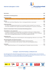 Buchbesprechung aus dem Asylmagazin 12/2022
