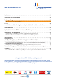 Download der Buchbesprechung von Inga Matthes, Asylmagazin 4-2022