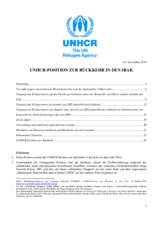 unhcr rückkehr irak