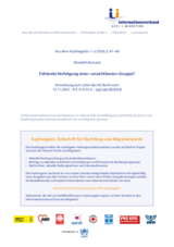 Anmerkung aus dem Asylmagazin 1-2/2026, S. 47-48