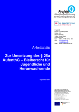 Arbeitshilfen zum § 25a AufenthG