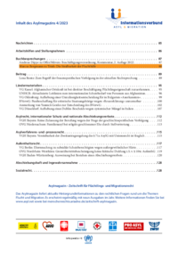 Buchbesprechung aus dem Asylmagazin 4/2023