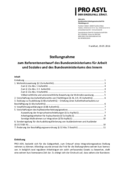 Referentenentwurf eines Integrationsgesetzes