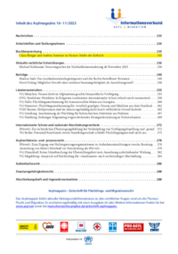 Buchbesprechung aus dem Asylmagazin 10-11/2023, S. 335