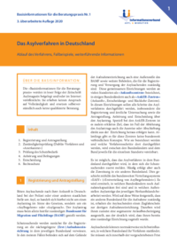 Basisinformation Nr. 1: Asylverfahren (2020)