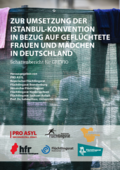 Gemeinsamer Schattenbericht zur Umsetzung der Istanbul-Konvention von PRO ASYL, Flüchtlingsräten und der Universität Göttingen vom August 2021