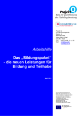 Arbeitshilfen zum "Bildungspaket" – Leistungen für Bildung und Teilhabe