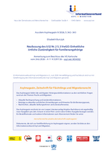 Elisabeth Burczyk, Anmerkung aus dem Asylmagazin 9/2026, S. 342-343