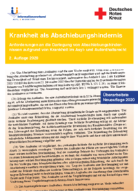 Link zur Broschüre "Krankheit als Abschiebungshindernis"