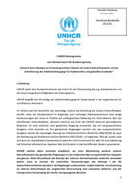 Zum Gesetzesentwurf der Bundesregierung "Entwurf eines Gesetzes zur Einstufung weiterer Staaten als sichere Herkunftsstaaten und zur Erleichterung des Arbeitsmarktzugangs für Asylbewerber und geduldete Ausländer 