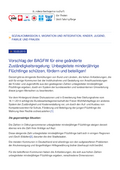 Vorschlag der BAGFW für eine geänderte Zuständigkeitsregelung: Unbegleitete minderjährige Flüchtlinge schützen, fördern und beteiligen!