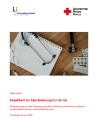 Download der Broschüre "Krankheit als Abschiebungshindernis" 2026