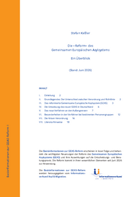 GEAS-Basisinformation Nr. 1 - Überblick